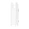 Alaterre Furniture Dover 7"W x 28"H Deluxe Storage Cabinet with Toilet Paper Dispenser ANDO76WH - alternate 5